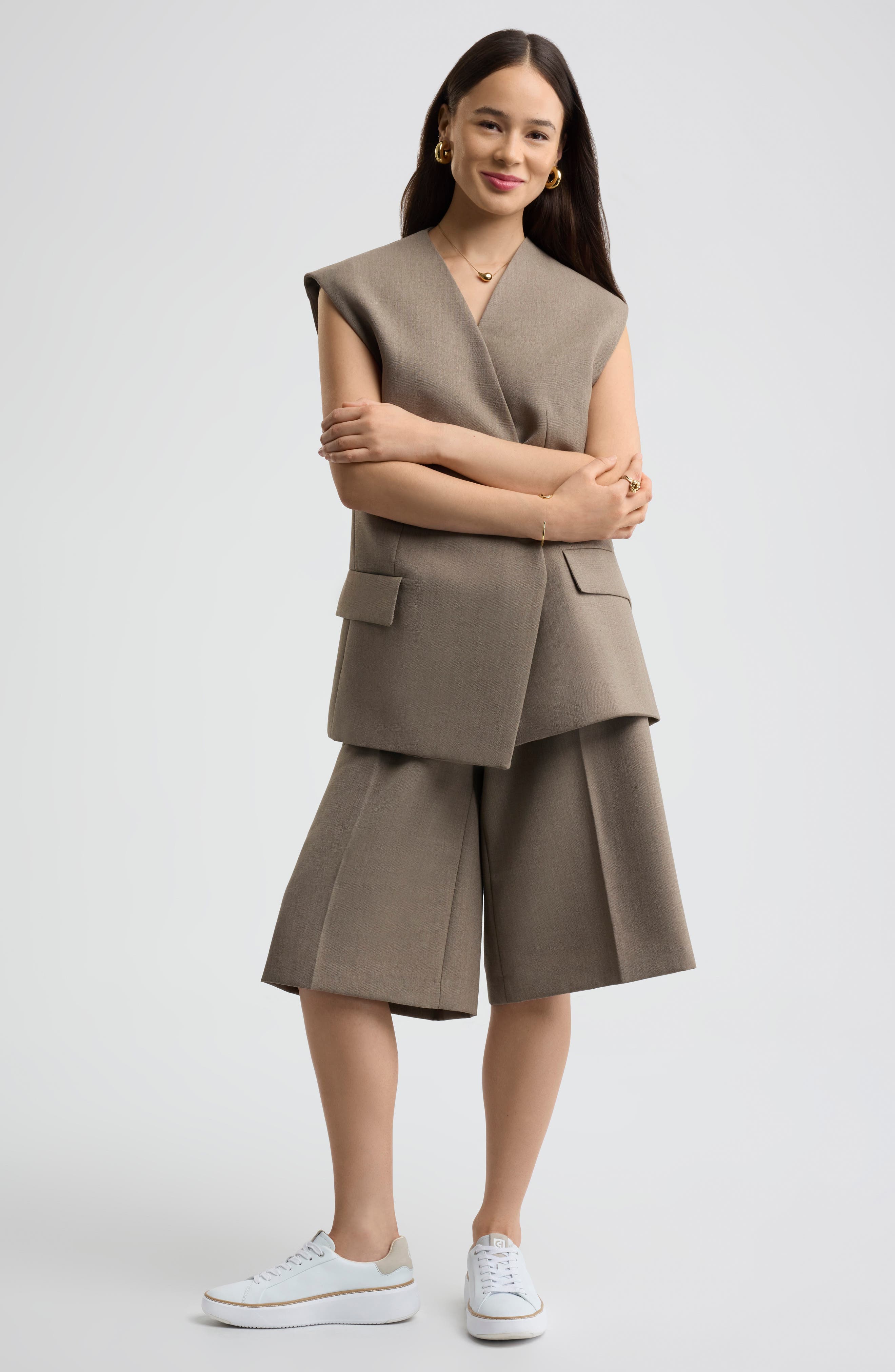 Cole Haan GrandPro Topspin Sneaker, Alternate, color, White/Dove