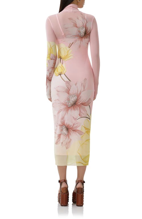 AFRM AFRM SHAILENE LONG SLEEVE MESH DRESS