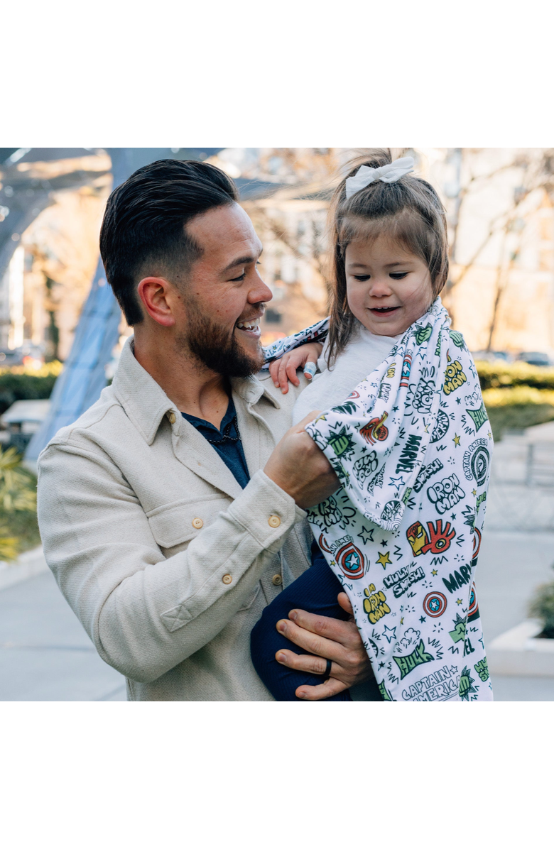 Milk Snob MARVEL Baby Blaket, Alternate, color, Mighty Heroes