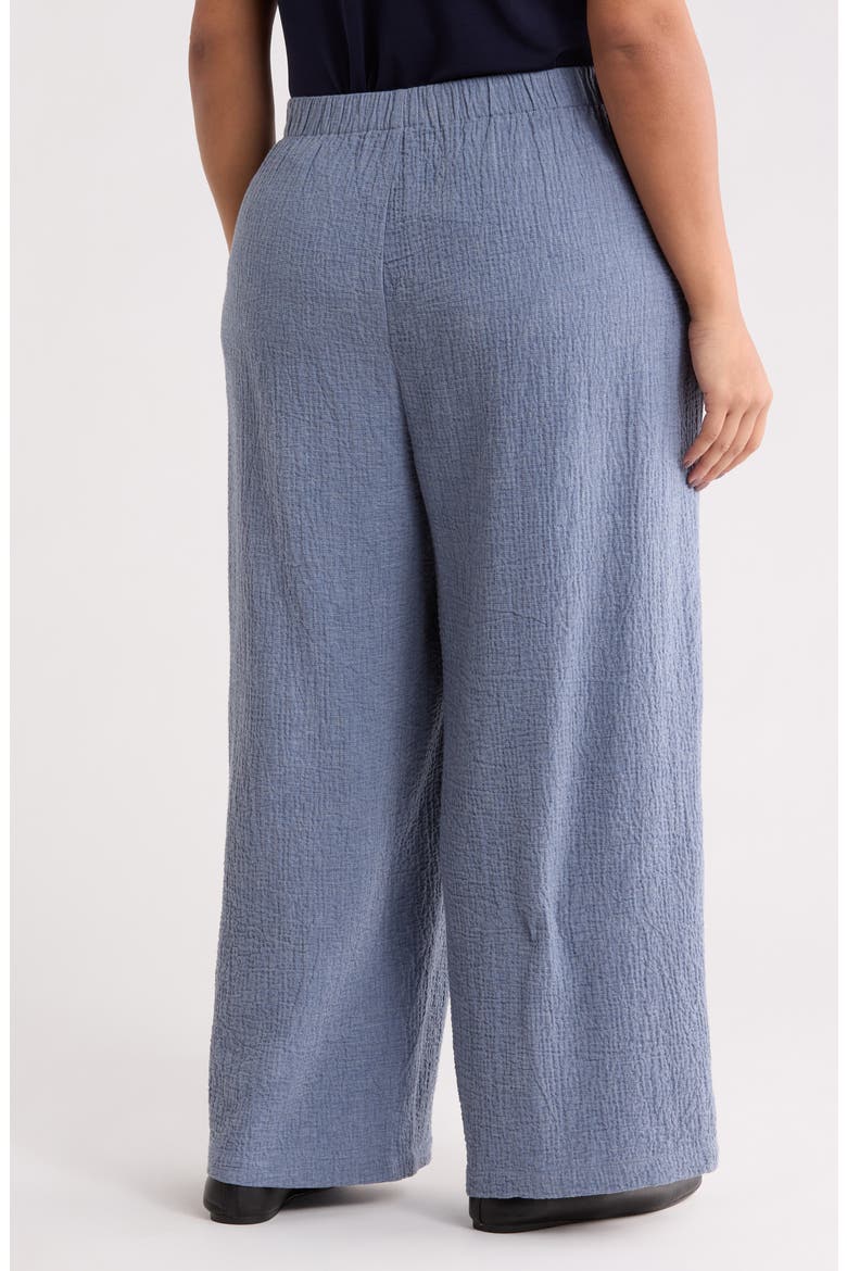 Stretch Organic Cotton Ankle Lantern Pants, Alternate, color, HAZE