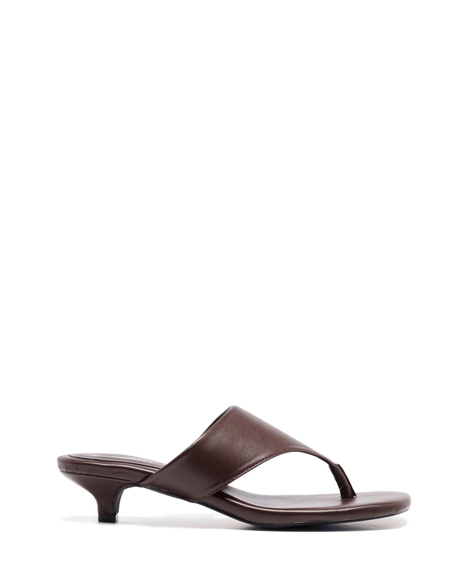 Hailey open square toe sandal, Alternate, color, Chocolate Smooth Pu