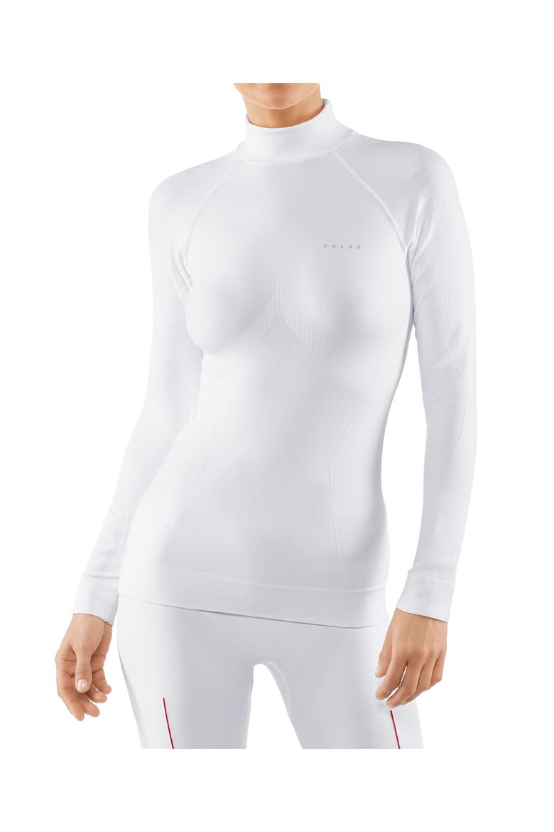 Maximum Warm Turtleneck Base Layer Top, Main, color, White