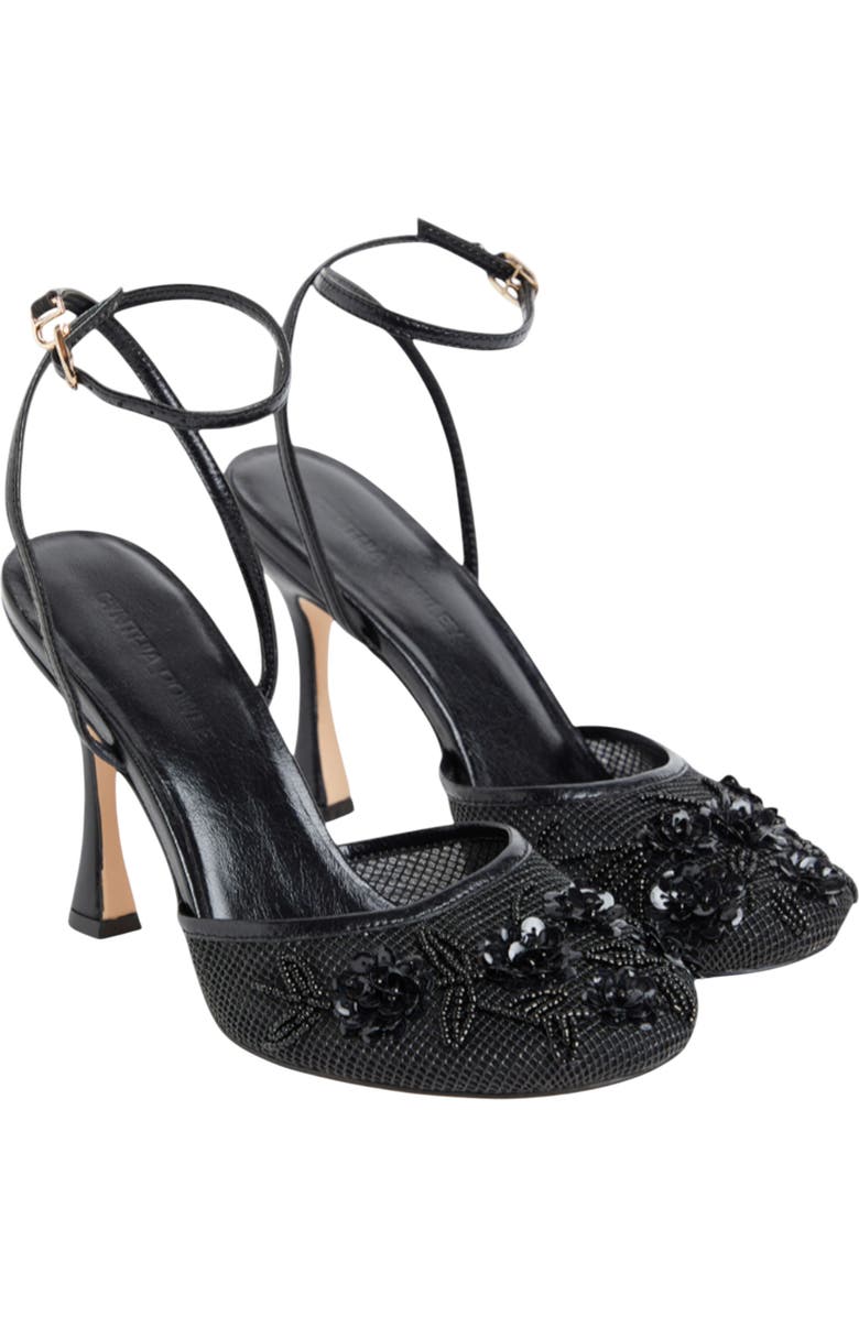 Cynthia Rowley Palau Embellished Mesh Heel, Main, color,