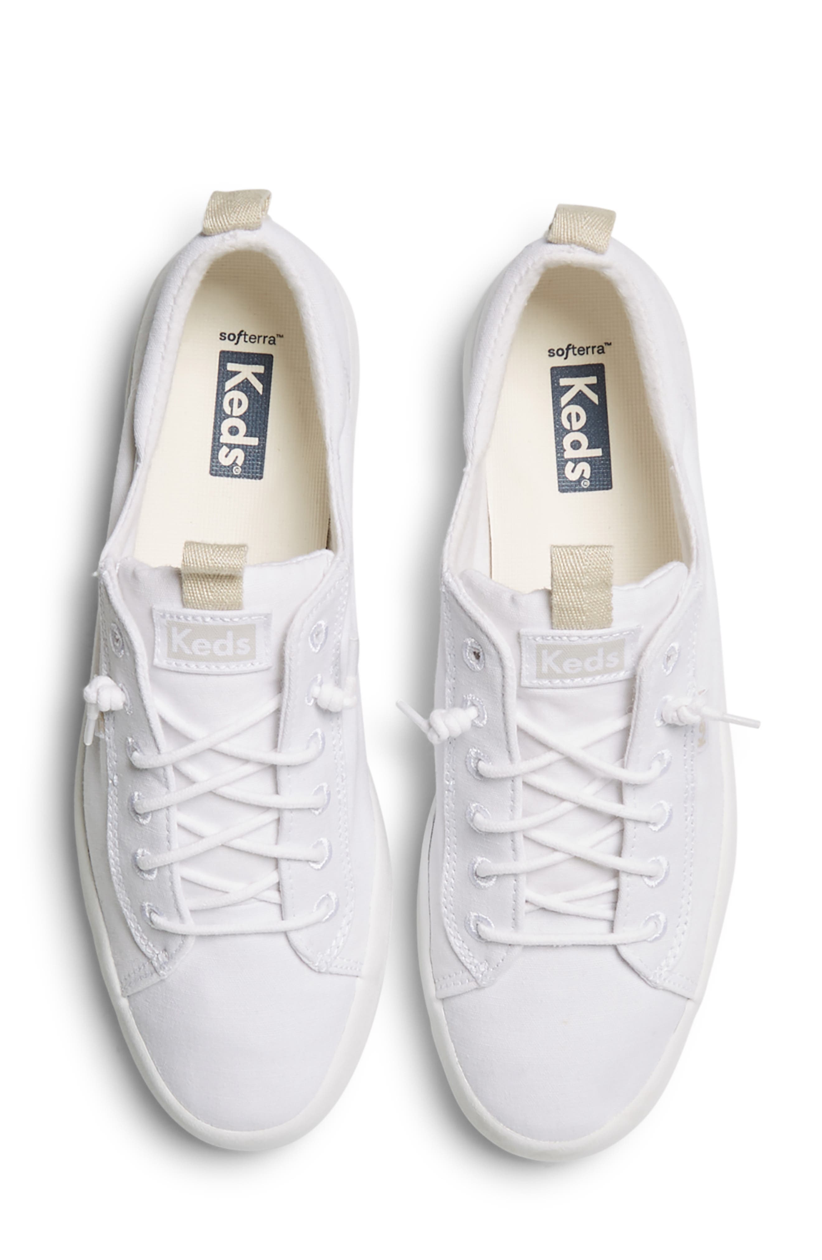 Kickback Sneaker, Alternate, color, WHITE