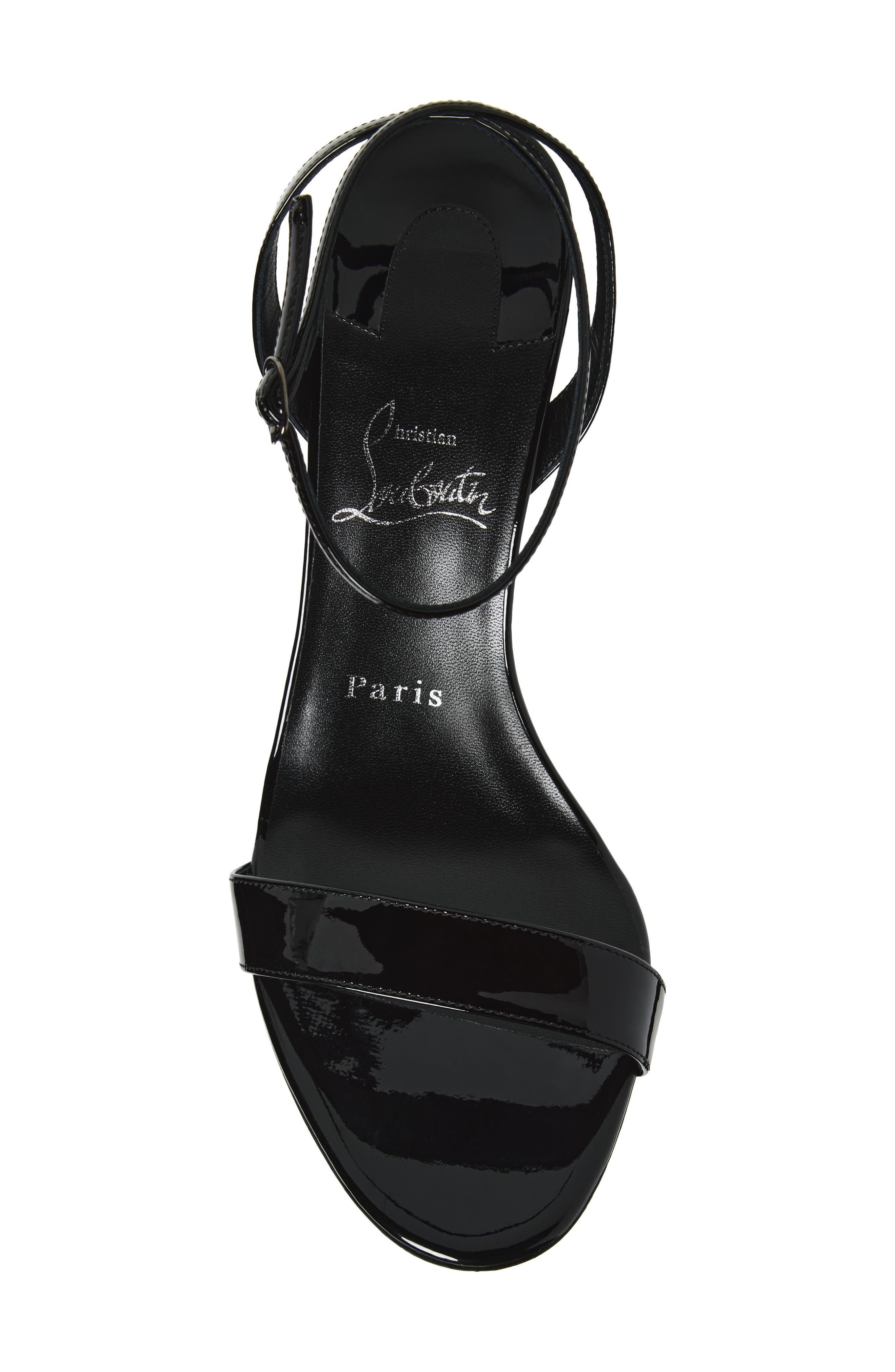 Zeezeenella Wedge Sandal, Alternate, color, BLACK/ BLACK