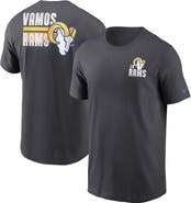 Nike Men's Nike Anthracite Los Angeles Rams Blitz Essential T-Shirt