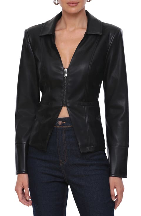 Cutaway Zip Jacket