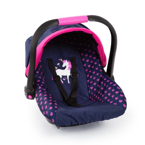 Bayer Design Baby Doll Deluxe Car Seat With Canopy Blue & Pink in Multicolored  product