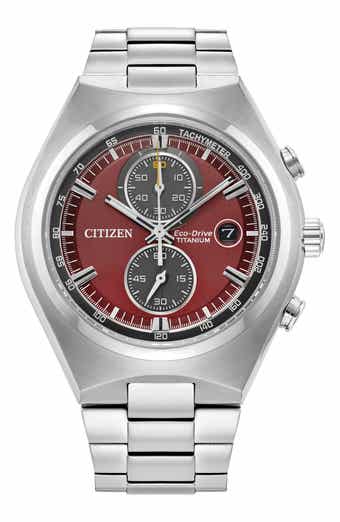 Citizen Brycen Eco-Drive Chronograph Bracelet Watch, 43mm x 11.5mm