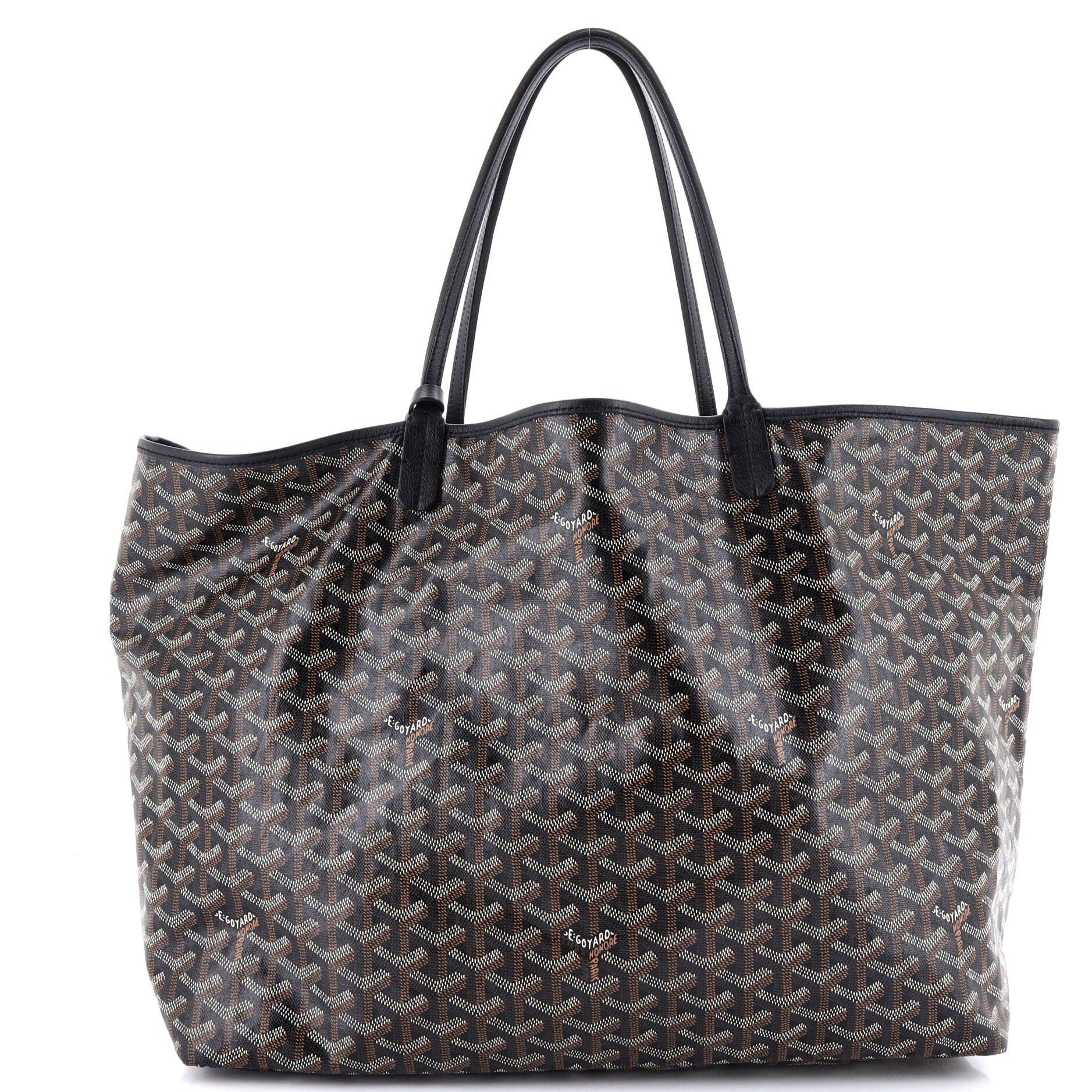 Pre-Owned Goyard Saint Louis Tote Coated Canvas GM, Alternate, color, 