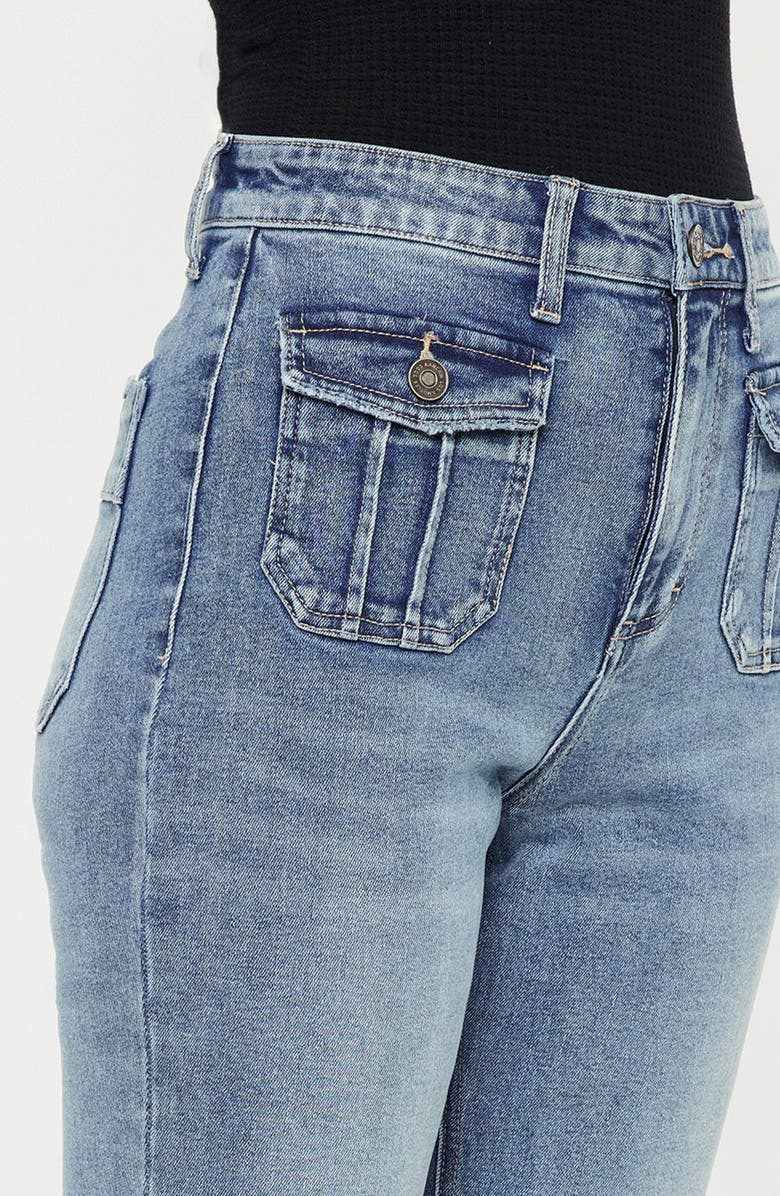 KanCan Carrie High Rise Vintage Bootcut Jeans, Alternate, color, Medium Wash