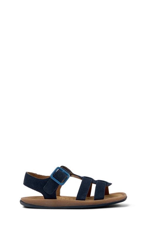 Camper Kids' Bicho Sandal In Navy