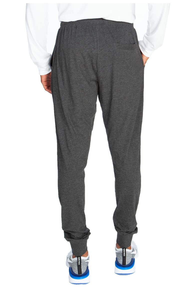 UNSIMPLY STITCHED Lightweight Soft Knit Joggers, Alternate, color, Melange Dark Grey