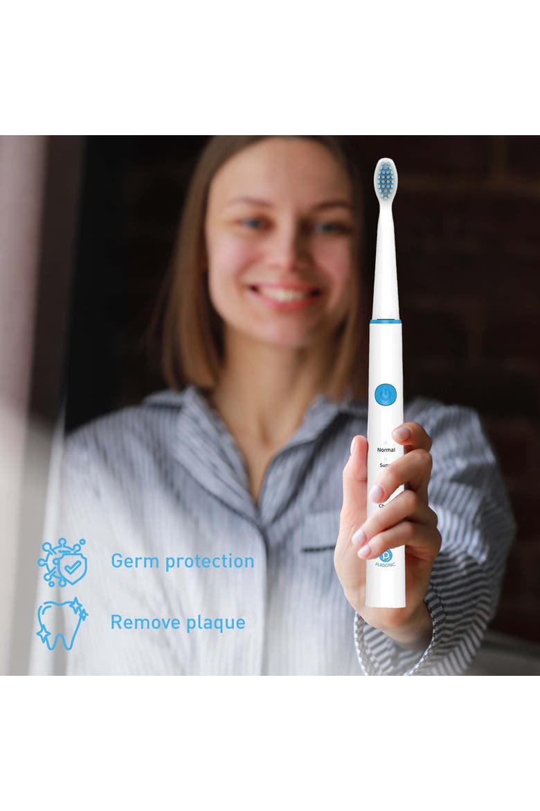 Rotary Toothbrush & Charcoal Powder, Alternate, color, Multicolor