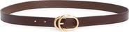 Ted Baker London Leather Double Ring Belt