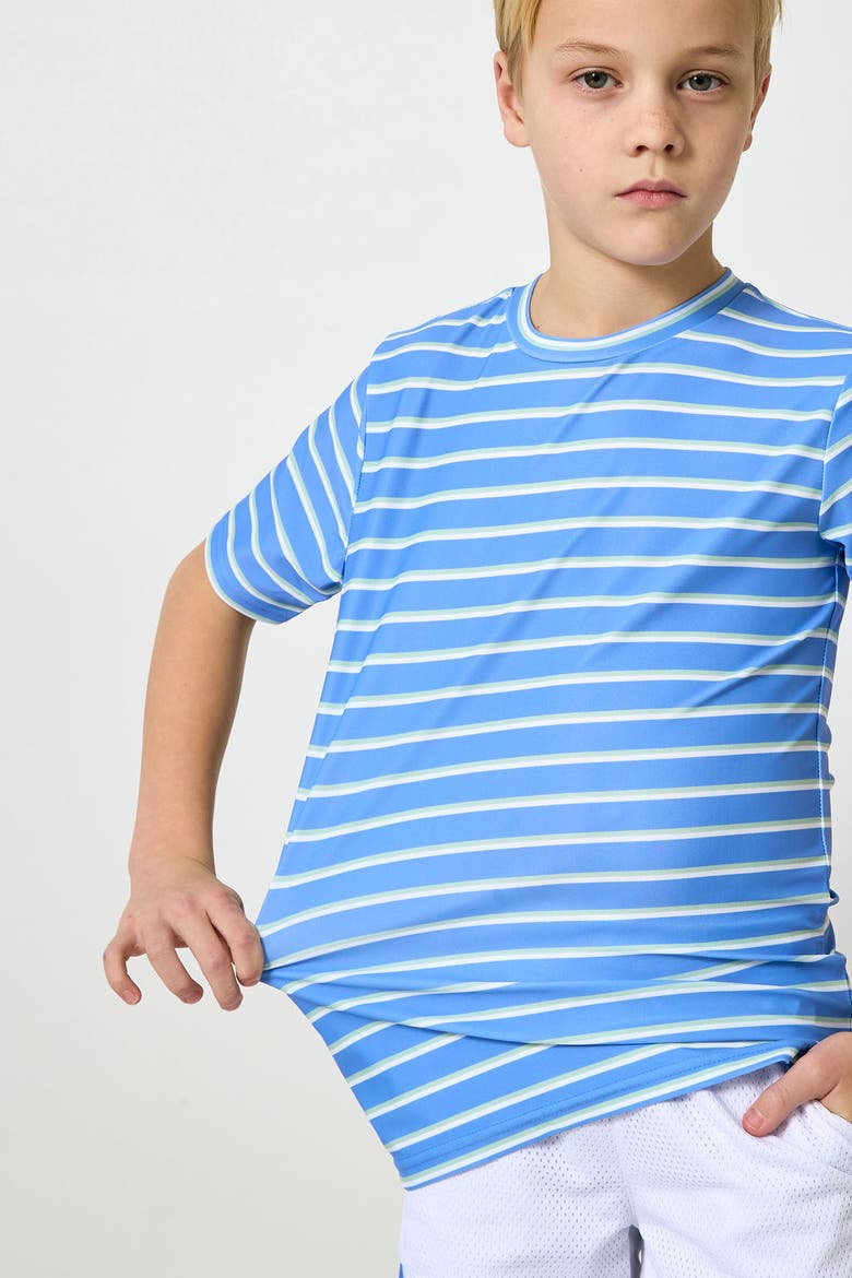 Boys Practice Tee, Alternate, color, Sky Blue Stripe