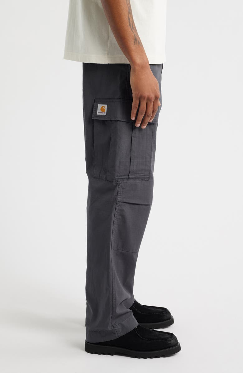 Carhartt Work In Progress Cotton Ripstop Cargo Pants, Alternate, color, Graphite