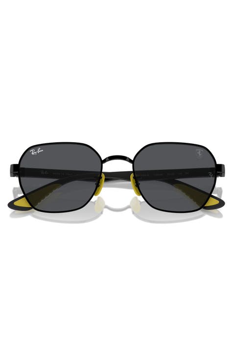 x Scuderia Ferrari 54mm Chromance Irregular Sunglasses