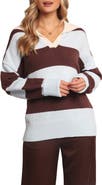 Petal & Pup Mikaela Rugby Stripe Sweater