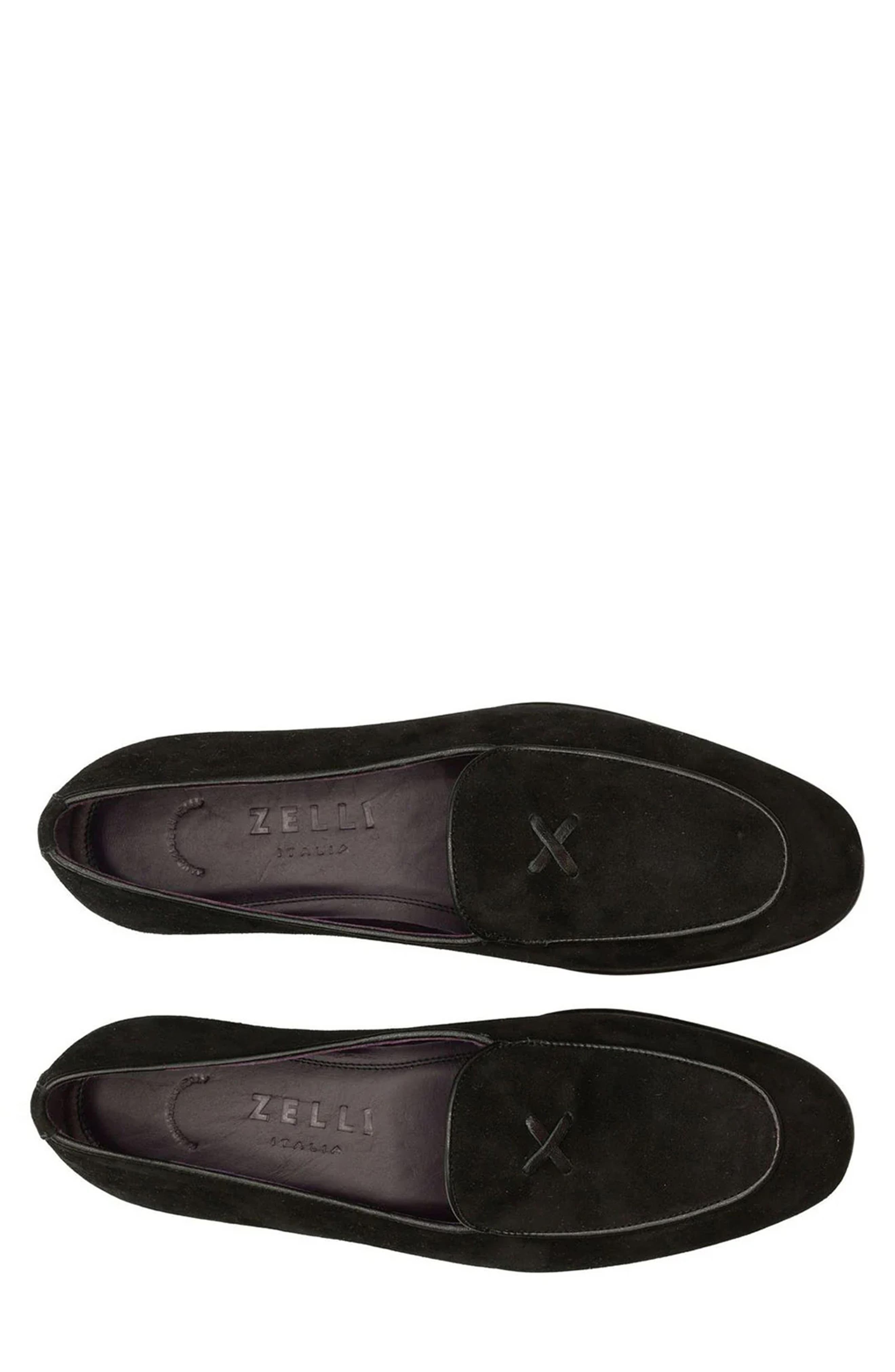 Zelli Italia Italian 'X' Loafer, Alternate, color, 