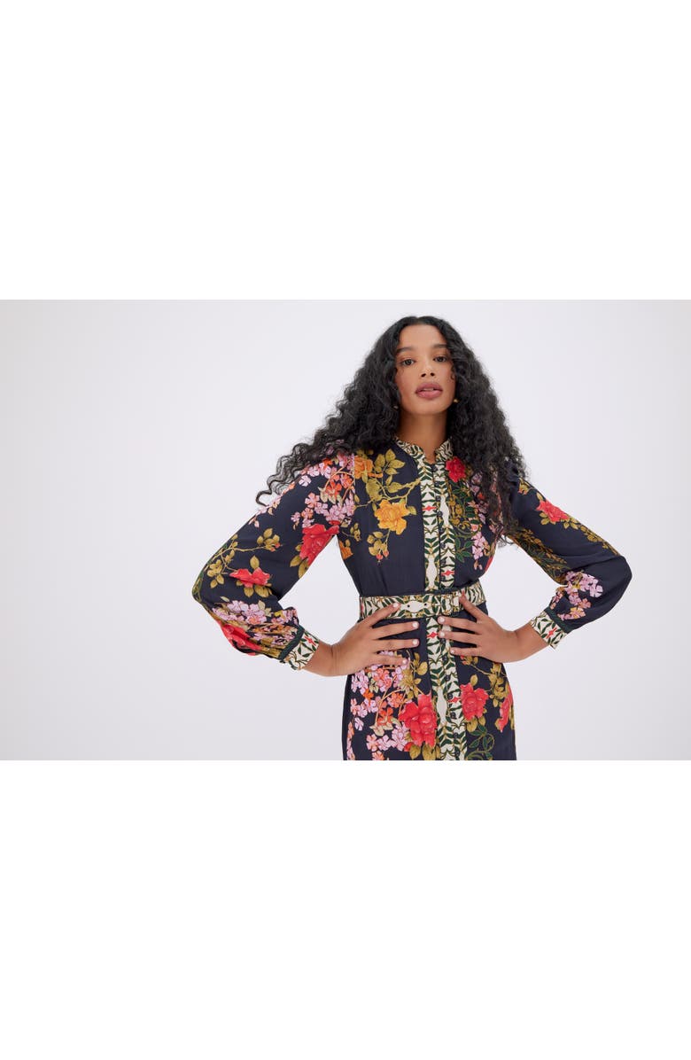 RAISHMA Brenna Dress, Alternate, color, Dark Base