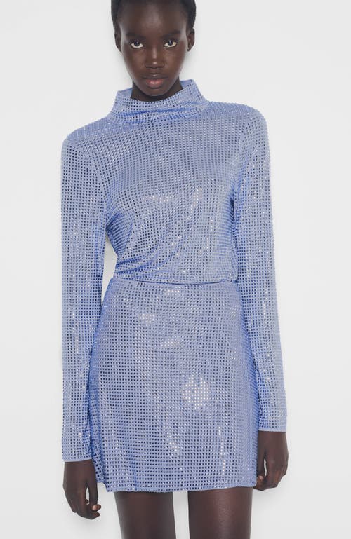 As By Df Celestial Turtleneck In Blue