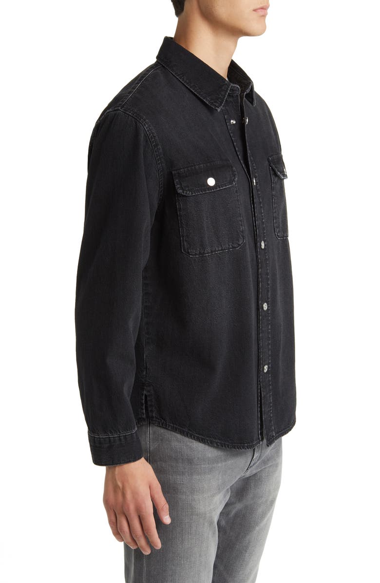 FRAME Denim Snap-Up Shirt, Alternate, color, 