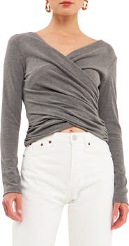 Endless Rose Shirred Crop Top