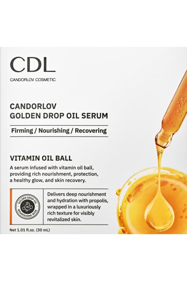 Hydrating Oil Serum with Propolis Sea Buckthorn Golden Drop 30mL, Alternate, color, Gold Yellow