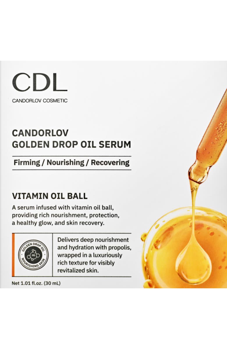 Candorlov Golden Drop Oil Serum - 30mL, Alternate, color, Gold Yellow