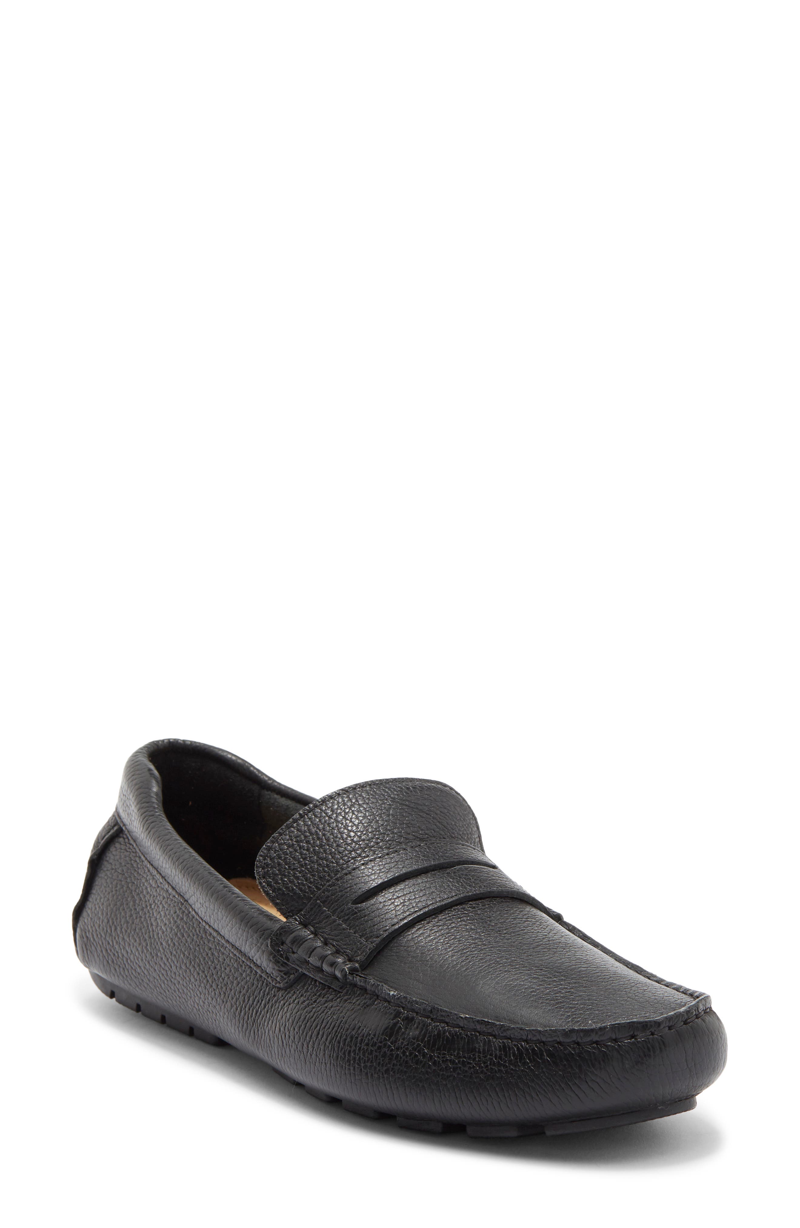 Porter Penny Driving Loafer, Main, color, BLACK
