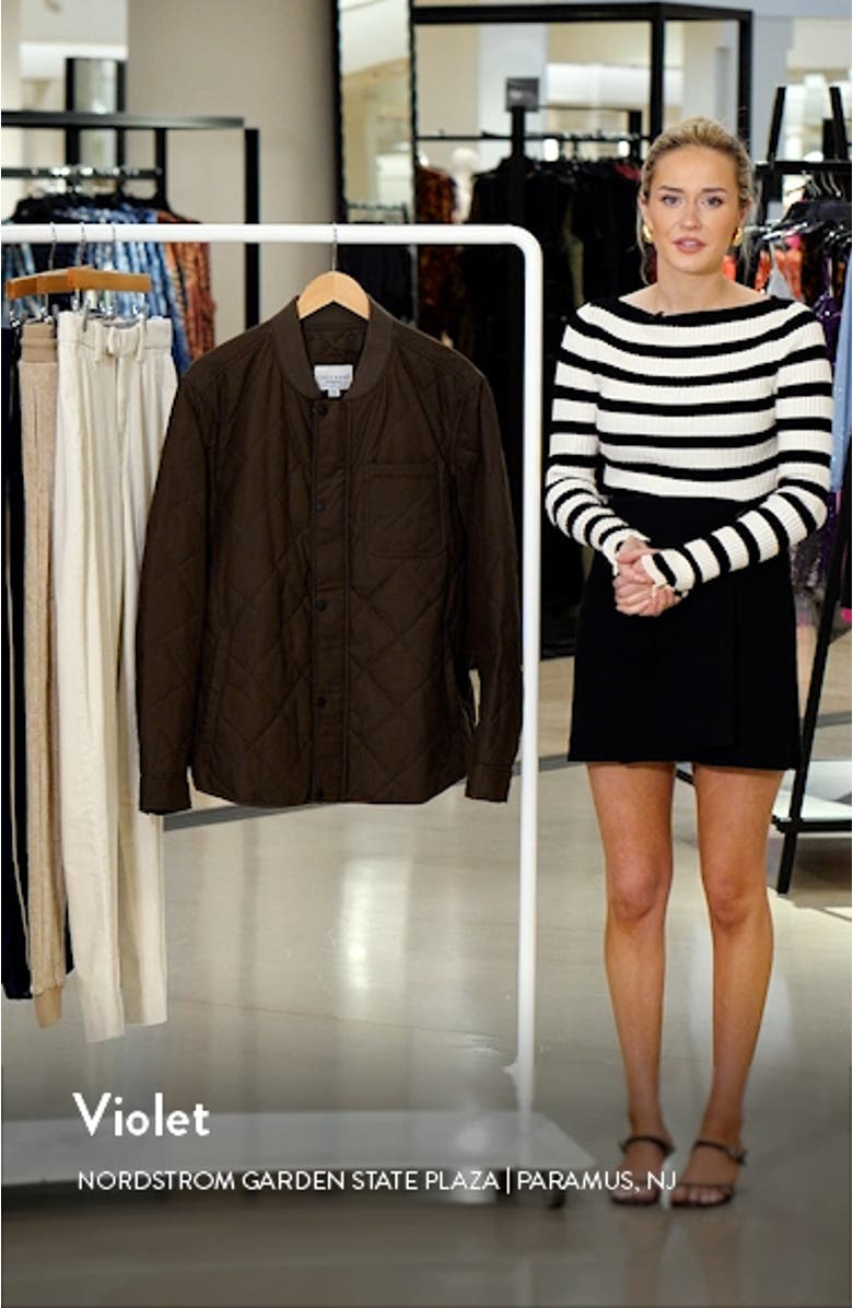 Water Resistant Diamond Quilted Jacket, sales video thumbnail