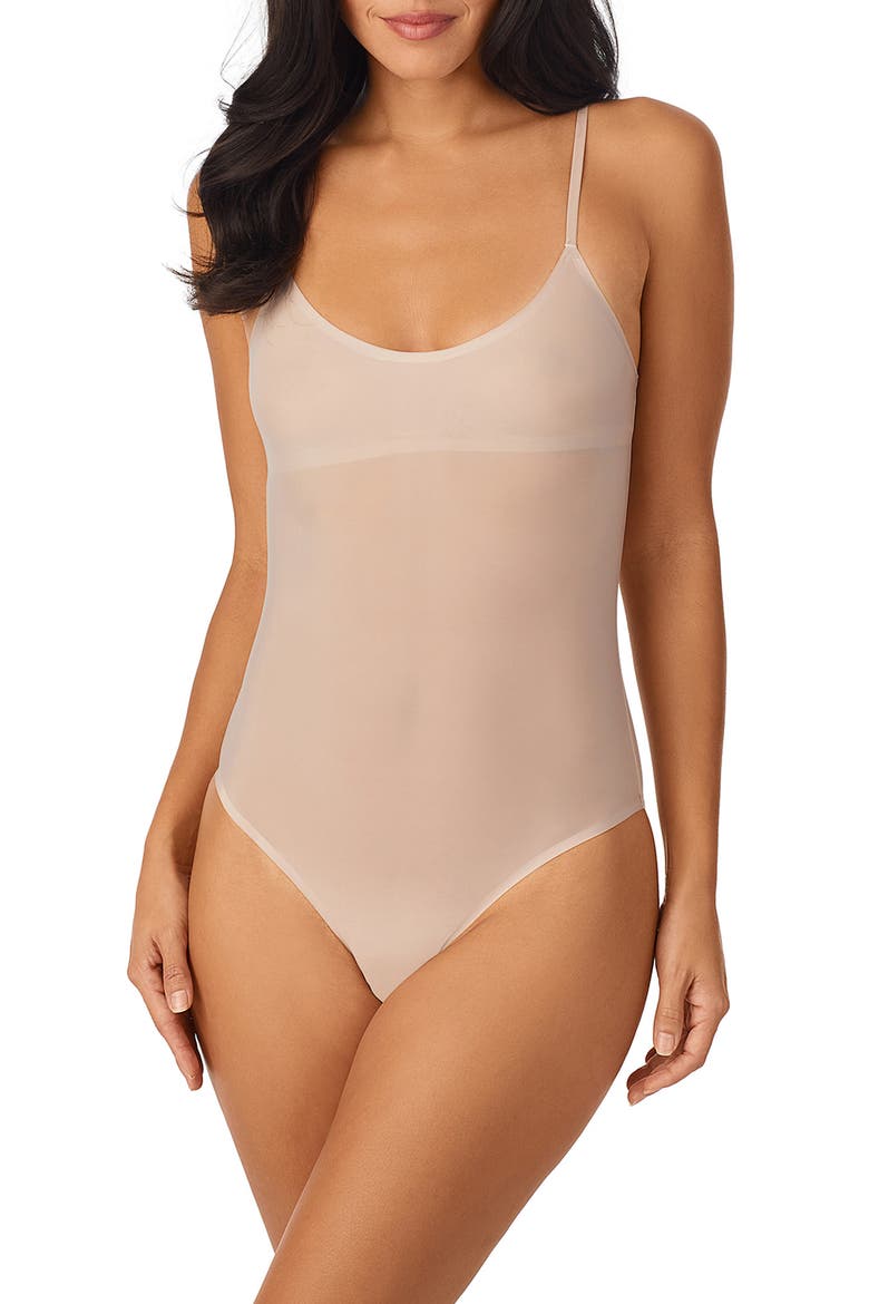 Heavenly Stretch Bodysuit, Main, color, CHAMPAGNE