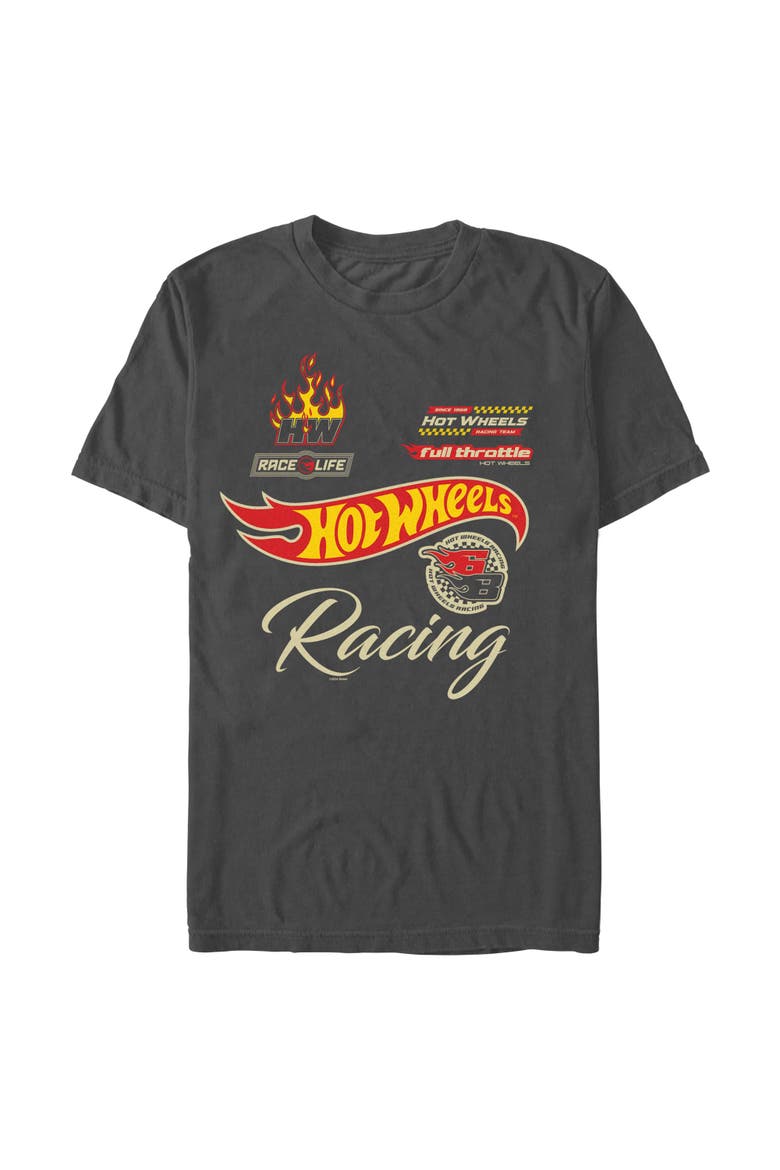 Men's Hot Wheels Race Life  Graphic T-Shirt, Main, color, Charcoal