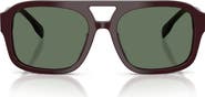 Tory Burch 53mm Gradient Pilot Sunglasses