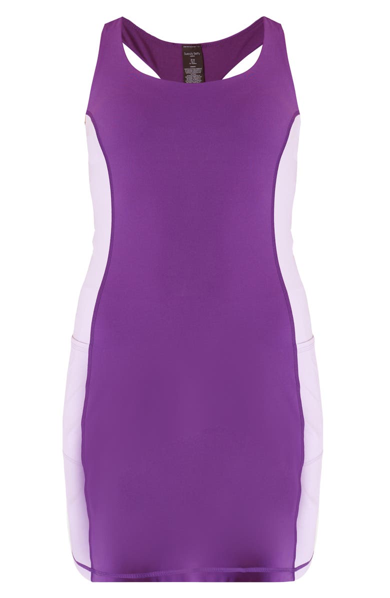 Sweaty Betty Power Workout Colorblock Performance Dress, Alternate, color,
