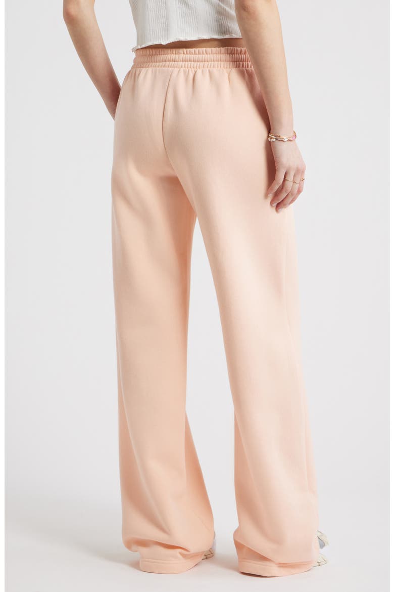 Baggy Wide Leg Sweatpants, Alternate, color, CORAL MORNING