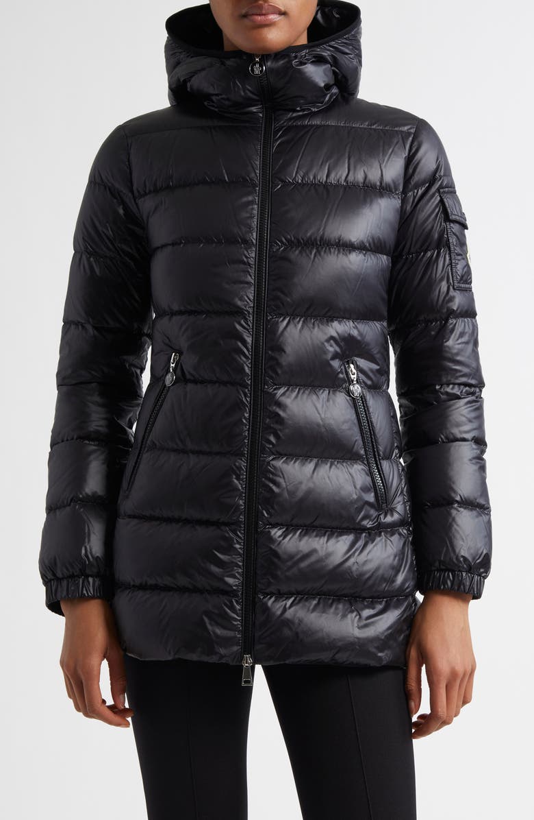 Moncler Glements Down Parka, Main, color, Black