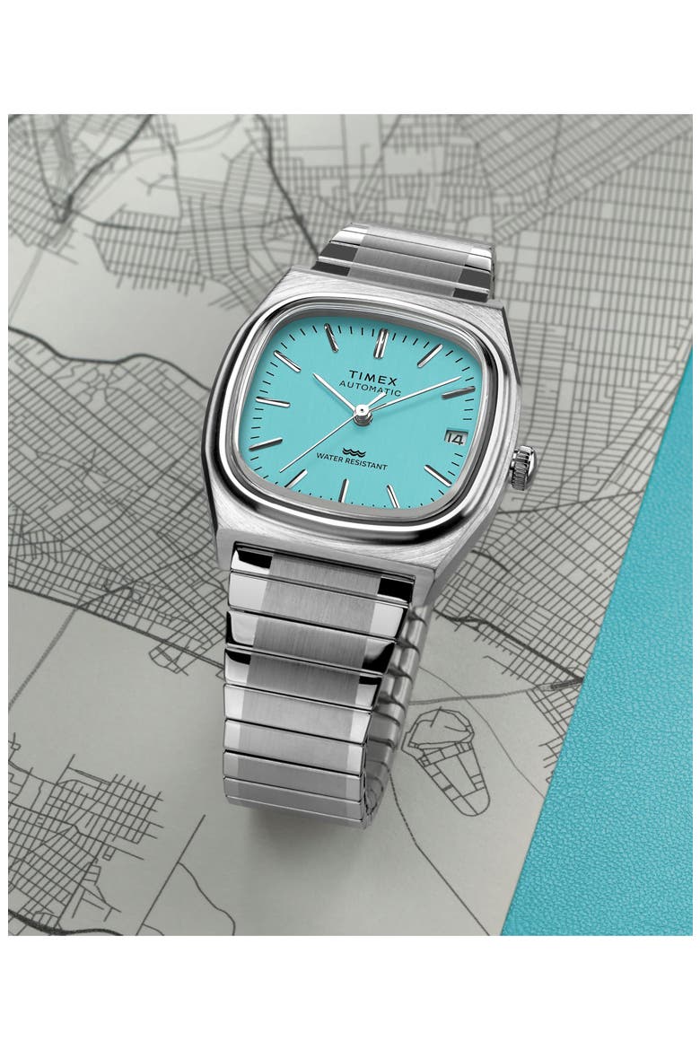 Timex® Automatic 1983 E-Line Reissue Bracelet Watch, 34mm (Men