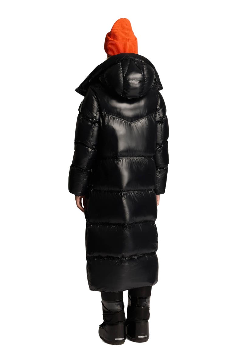 Alpenhaus Meribel Quilted Maxi Puffer with Removable Hood, Alternate, color, Black