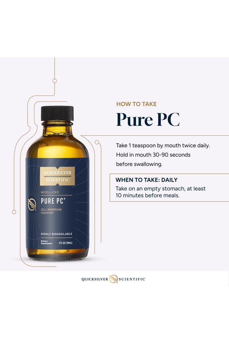 Micellized Pure PC Phosphatidylcholine Liquid Cellular Support Supplement, Alternate, color, None
