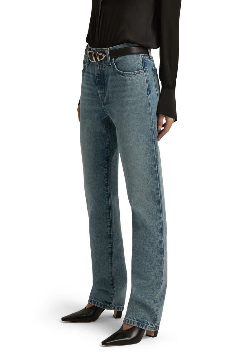 The Mikaela Shortie Jeans, Alternate, color, DUBLIN
