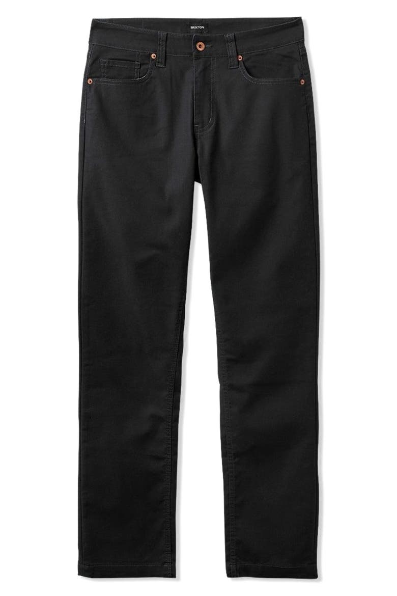 Builders Five-Pocket Pants, Alternate, color, BLACK