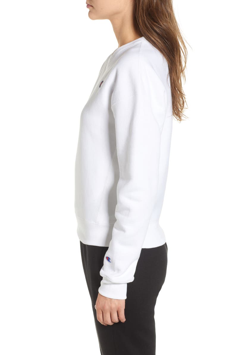 Champion Reverse Weave Crew Sweatshirt, Alternate, color, 