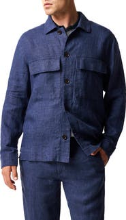 Rodd & Gunn Resort Linen Overshirt