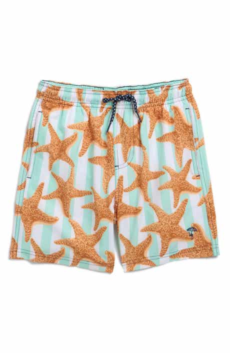Shade Critters Kids' Starfish Stripe Swim Trunks
