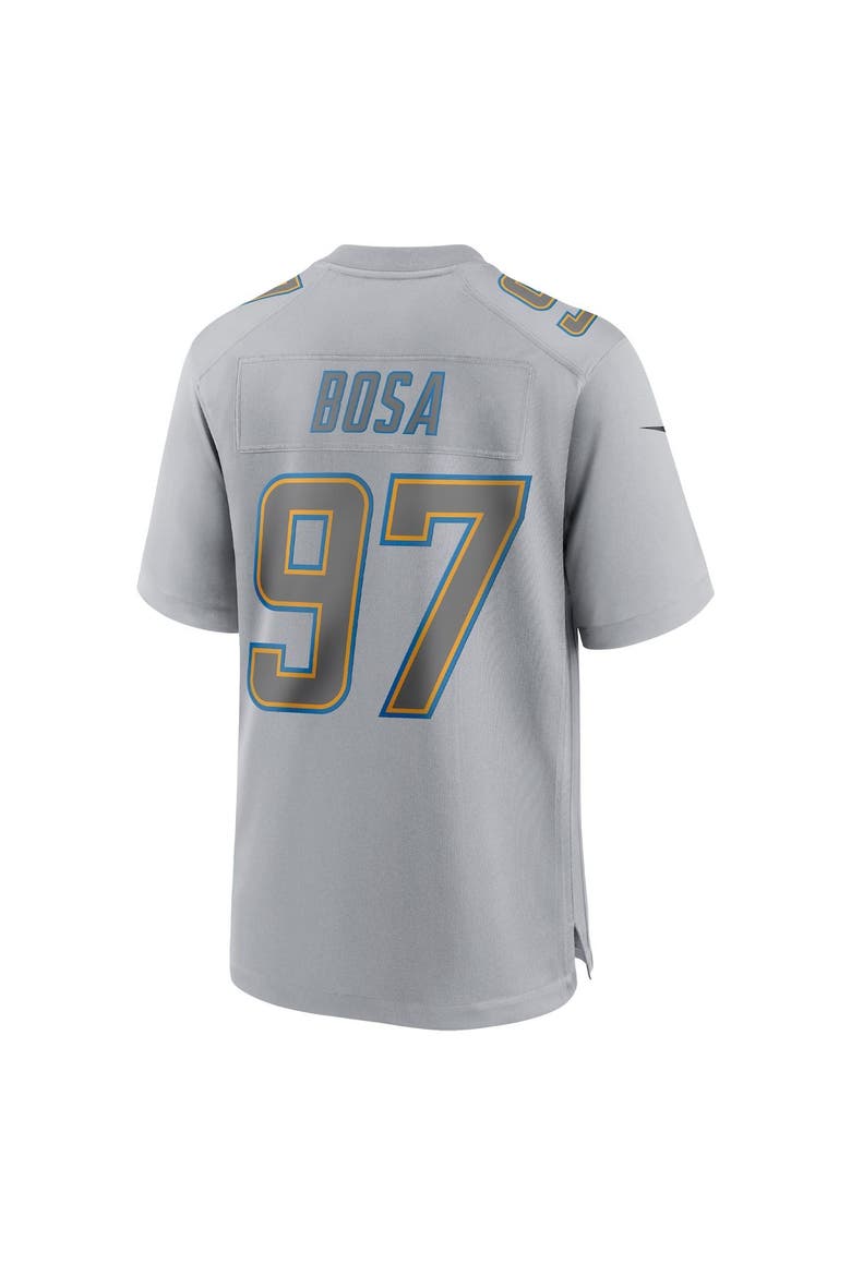 Men's Nike Joey Bosa Gray Los Angeles Chargers Atmosphere Fashion Game Jersey, Alternate, color, Gray