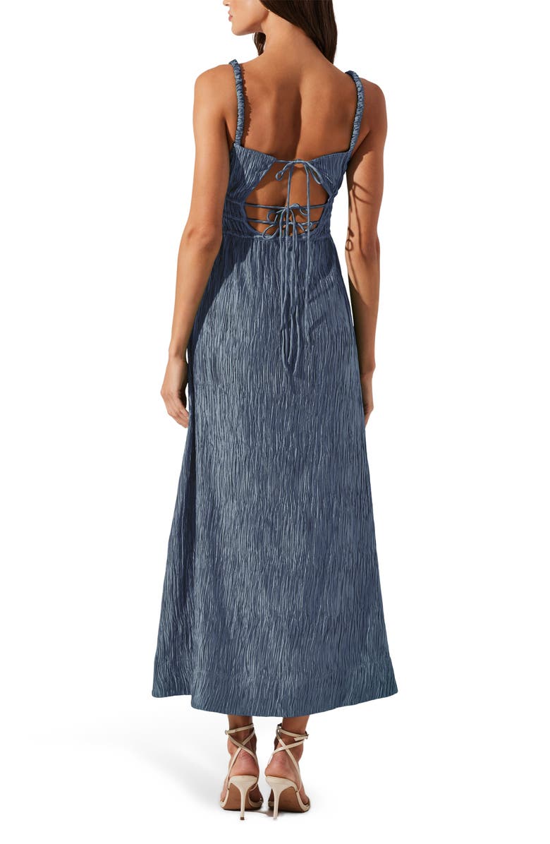 ASTR the Label Neelam Shirred Maxi Dress, Alternate, color,