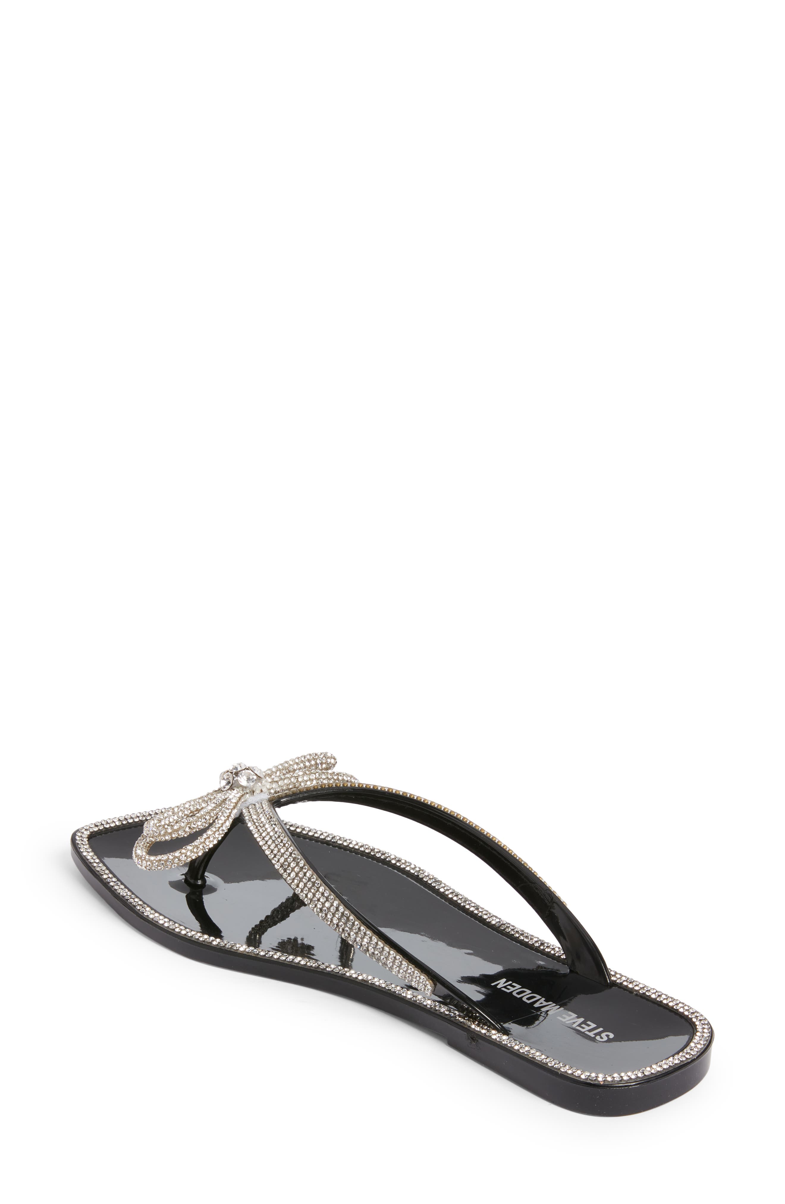 Steve Madden Juned Embellished Flip Flop, Alternate, color, 