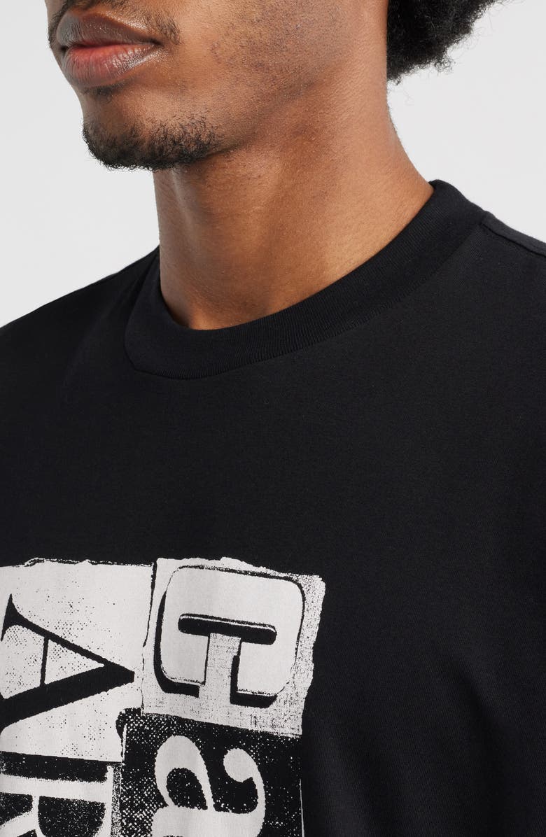 Carhartt Work In Progress Moving Letterpress Cotton Graphic T-Shirt, Alternate, color, Black